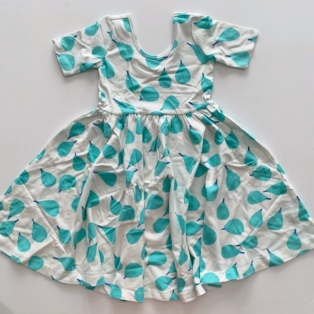 Alice And Ames short sleeve ballet dress in Perfect Pear 7 Years